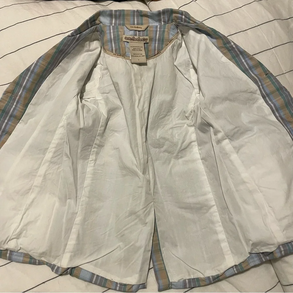 Coco Bonbons Boys Plaid Blazer